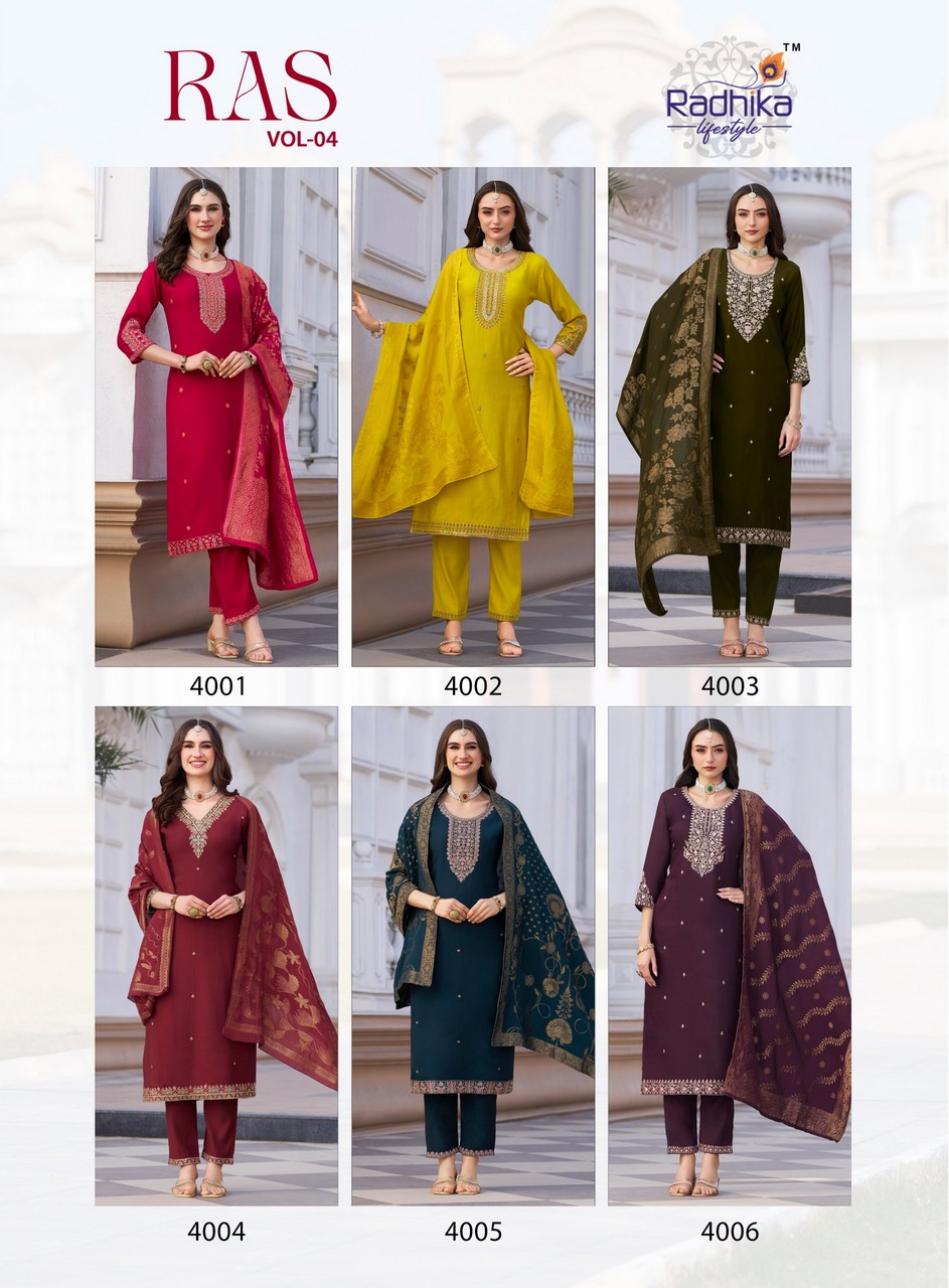 Radhika Lifestyle Raas Vol 4 Readymade Dress Catalog collection 14