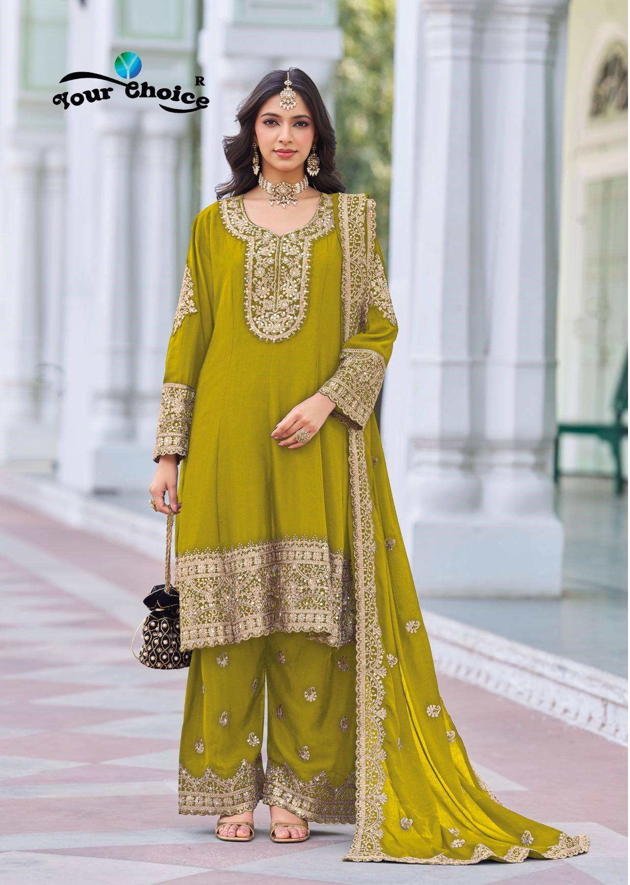 Your Choice Afgani Silver Pakistani Suits Catalog collection 7