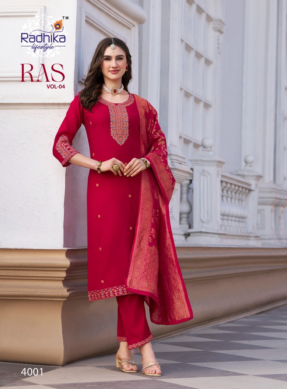 Radhika Lifestyle Raas Vol 4 Readymade Dress Catalog collection 12