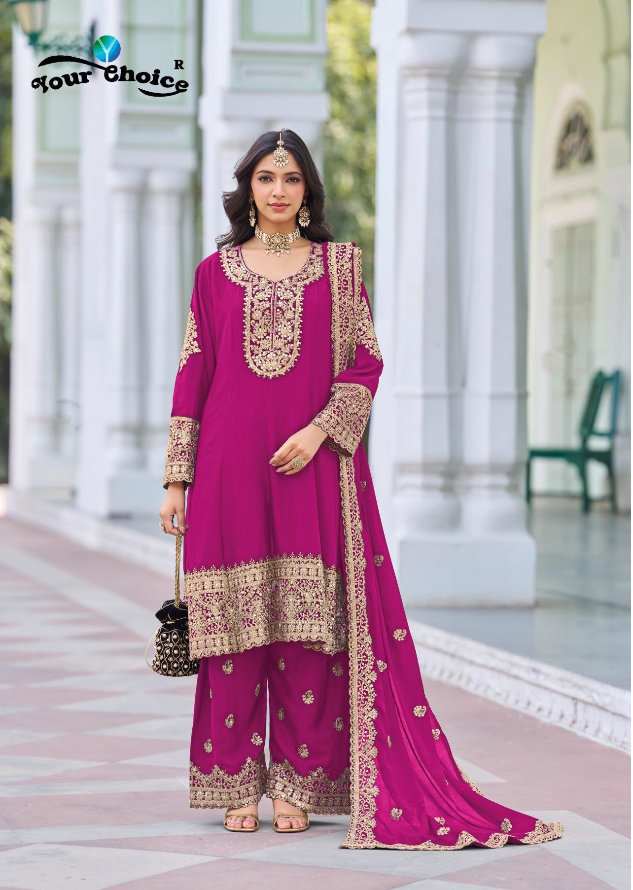 Your Choice Afgani Silver Pakistani Suits Catalog collection 8