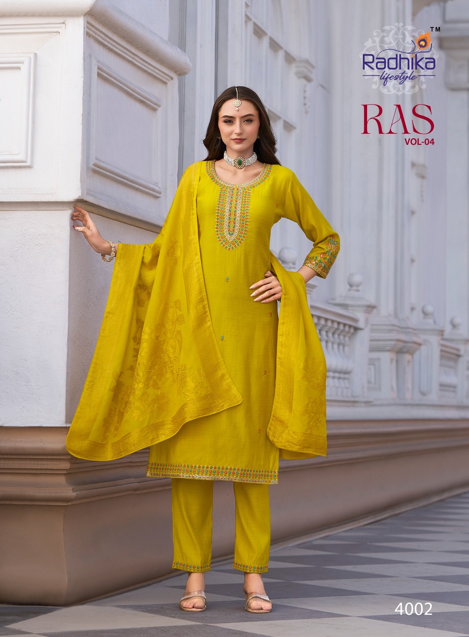 Radhika Lifestyle Raas Vol 4 Readymade Dress Catalog collection 10