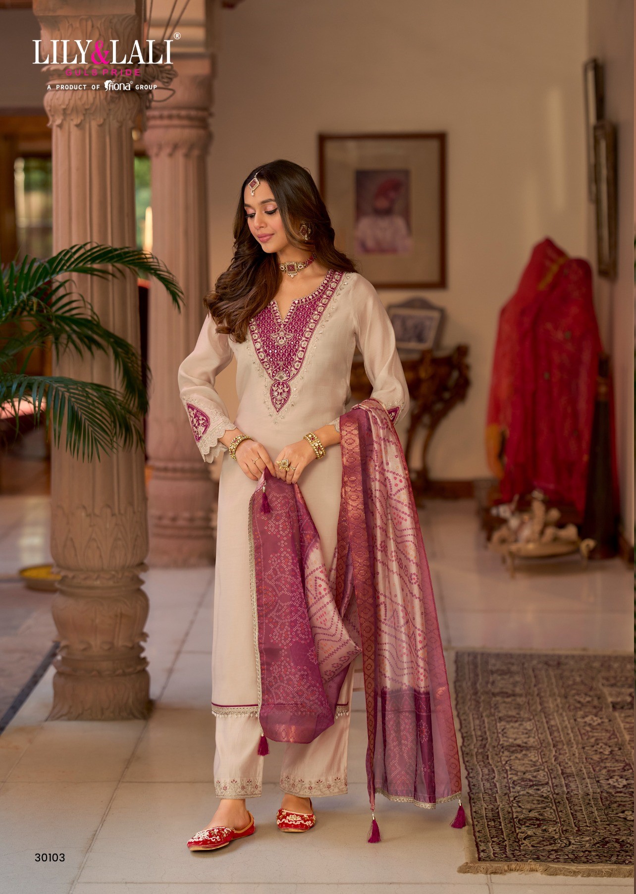 Lily Lali Ananta Embroidery Salwar Kameez Catalog collection 4