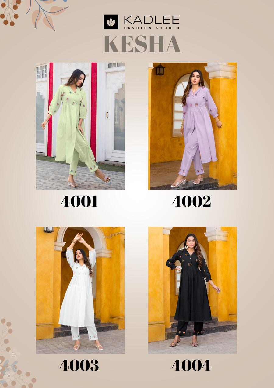 Kadlee Kesha Kurtis With Bottom Catalog collection 1