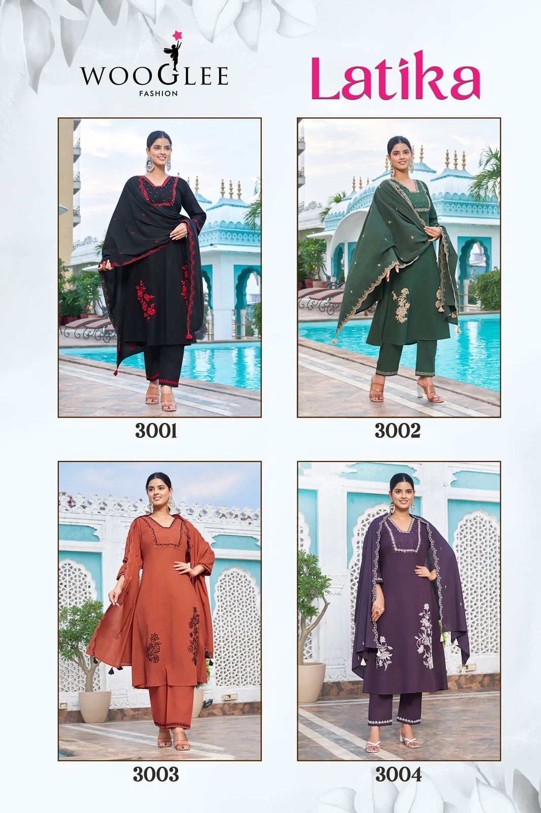 Wooglee Fashion Latika Readymade Dress Catalog collection 1