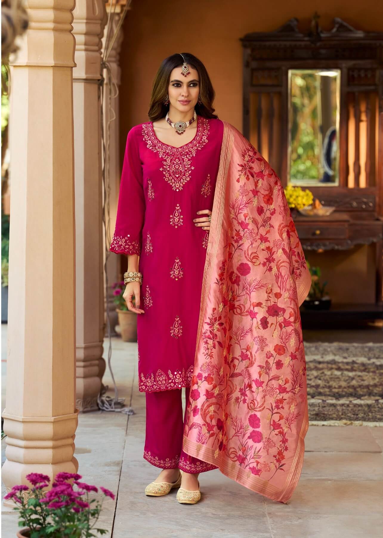 Lily Lali Pahal Embroidery Salwar Kameez Catalog collection 2