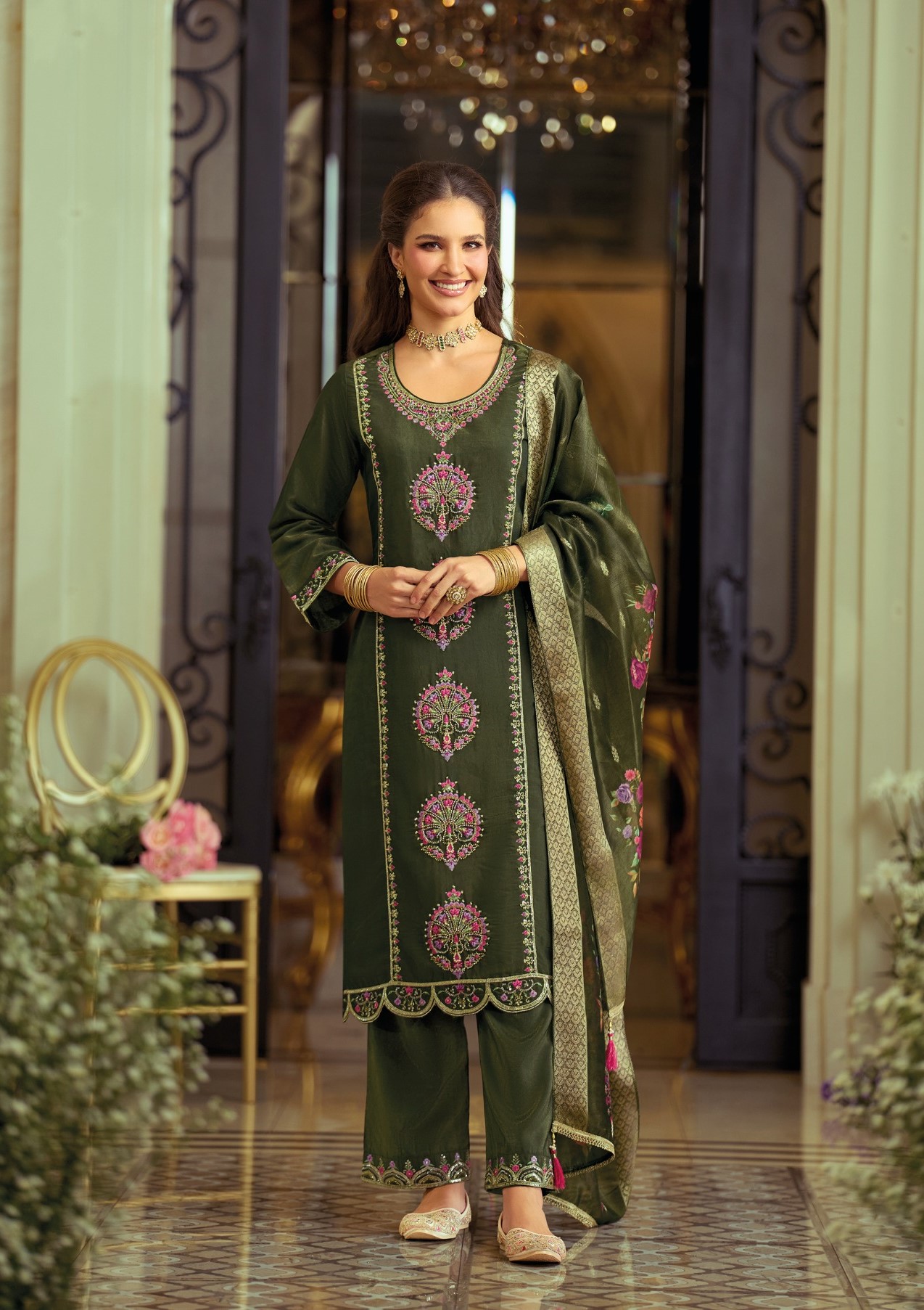 Lily Lali Gulabo Embroidery Salwar Kameez Catalog collection 11