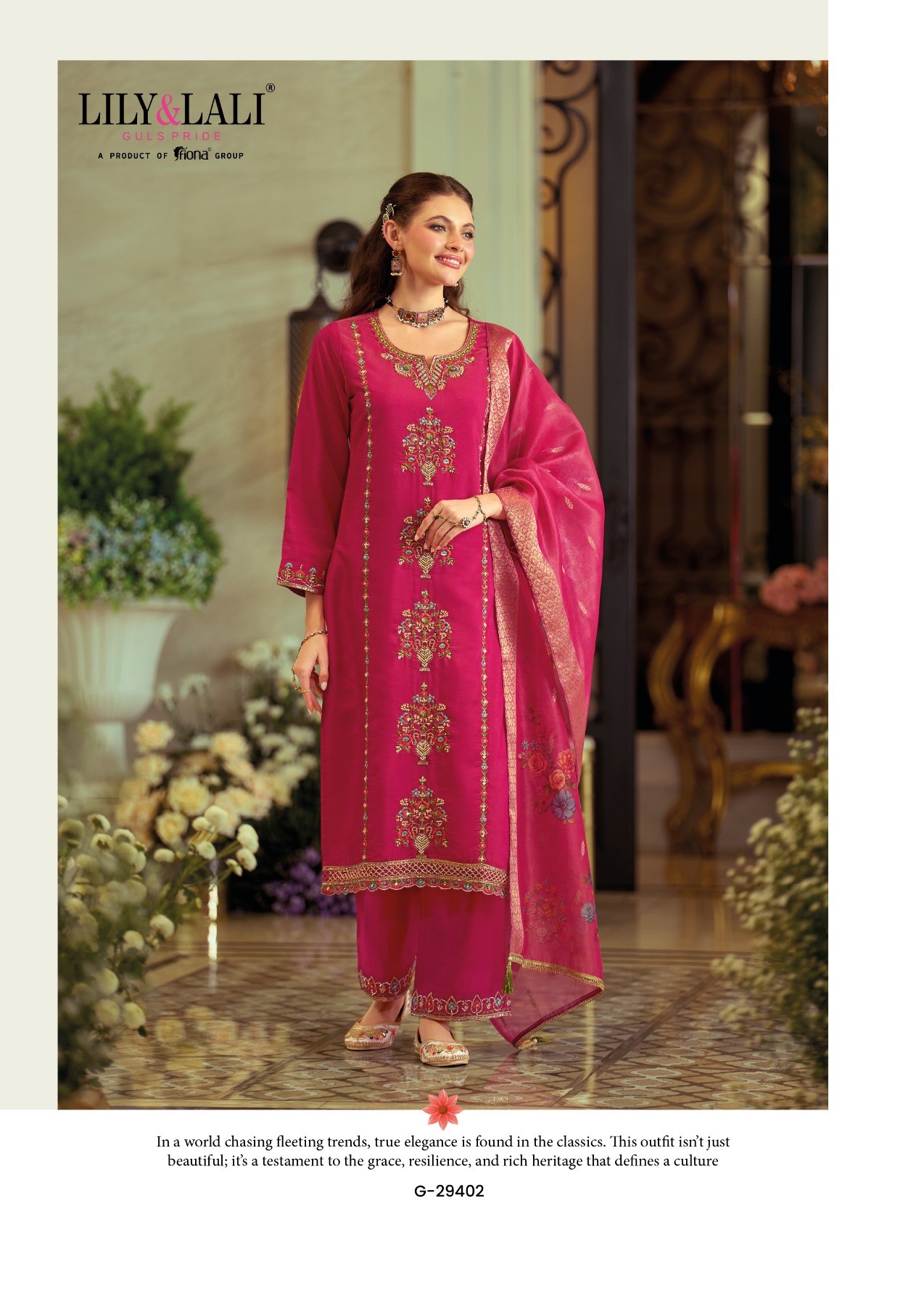 Lily Lali Gulabo Embroidery Salwar Kameez Catalog collection 8