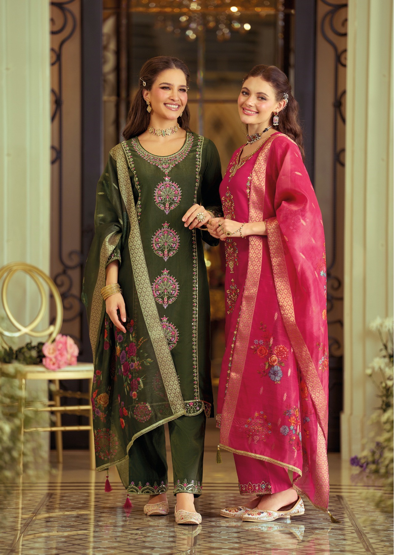 Lily Lali Gulabo Embroidery Salwar Kameez Catalog collection 9