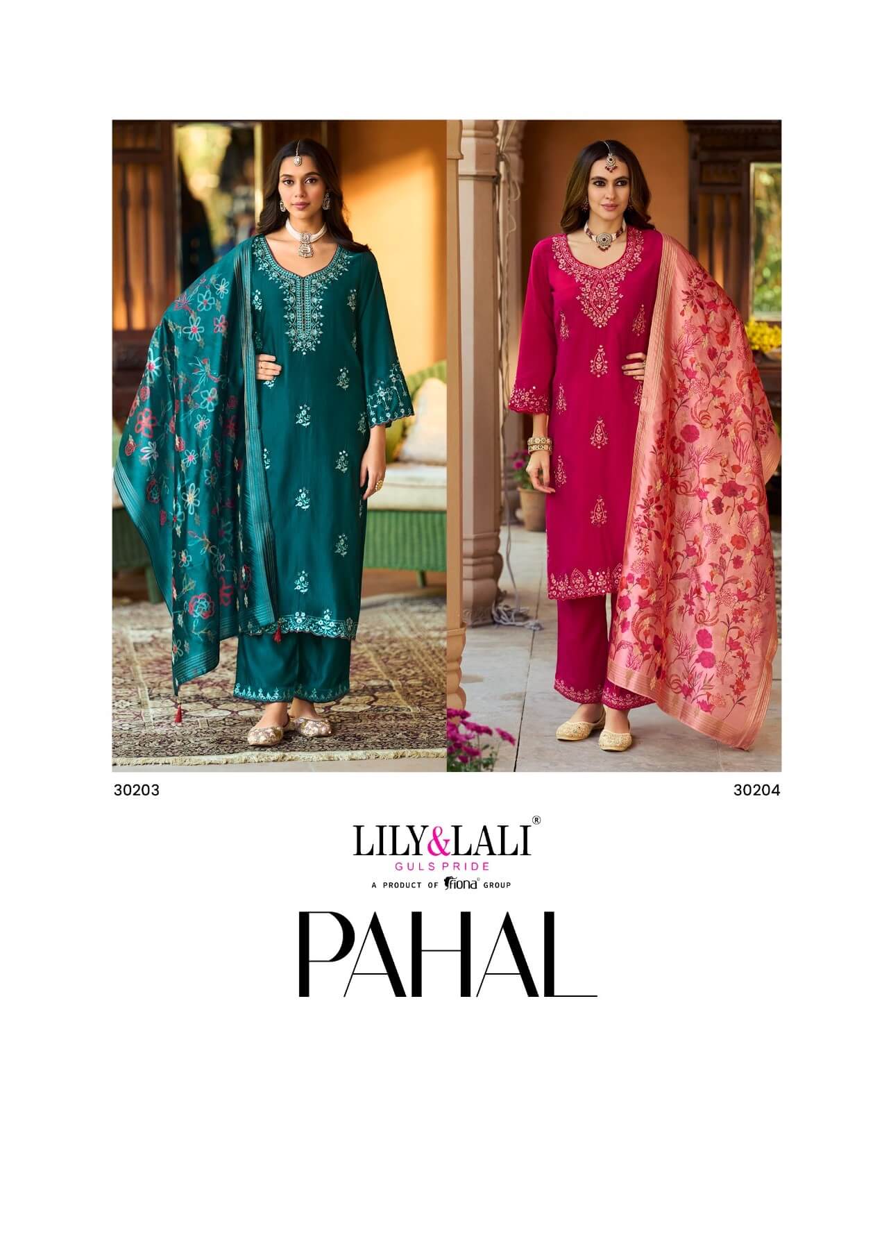 Lily Lali Pahal Embroidery Salwar Kameez Catalog collection 1