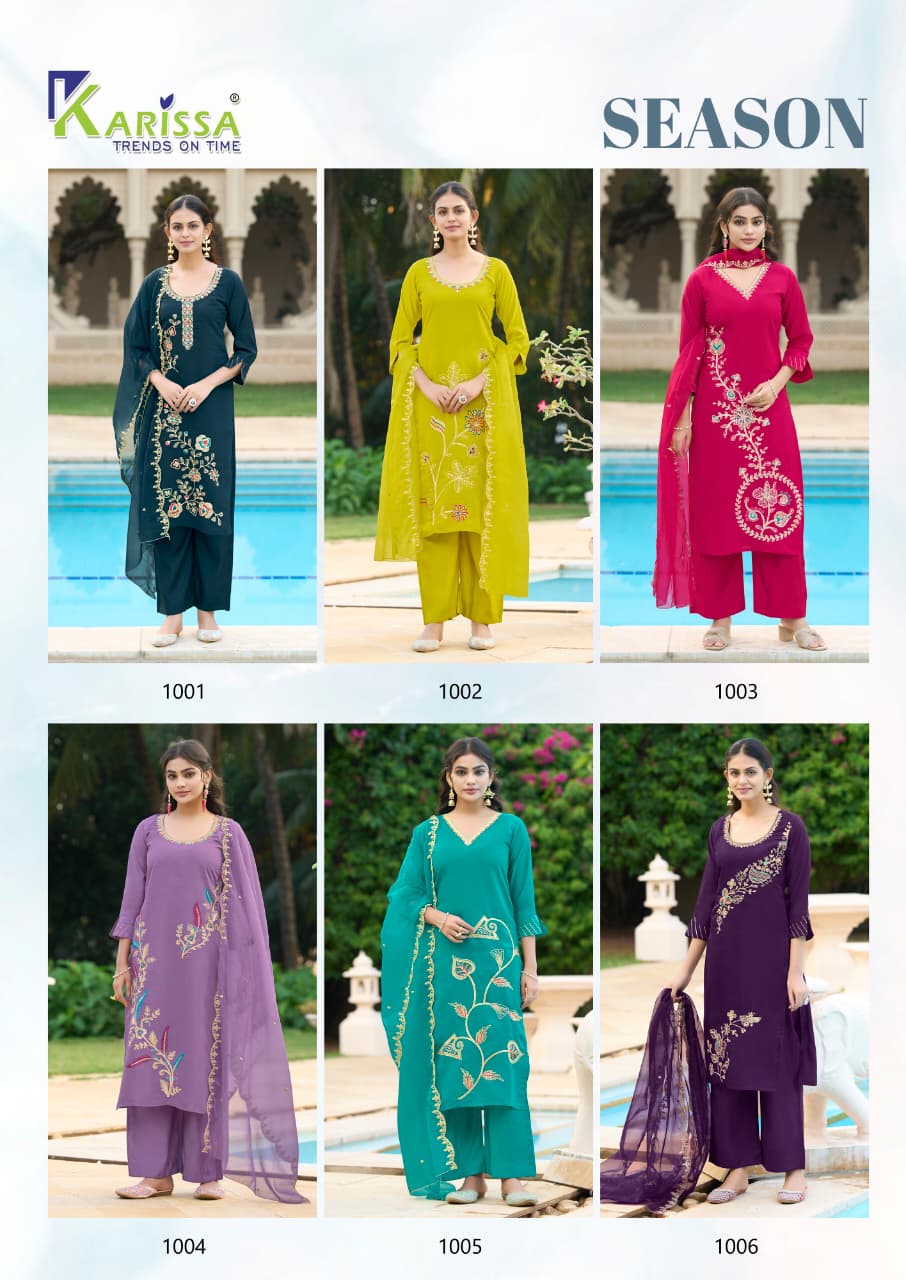 Karissa Season Readymade Dress Catalog collection 2