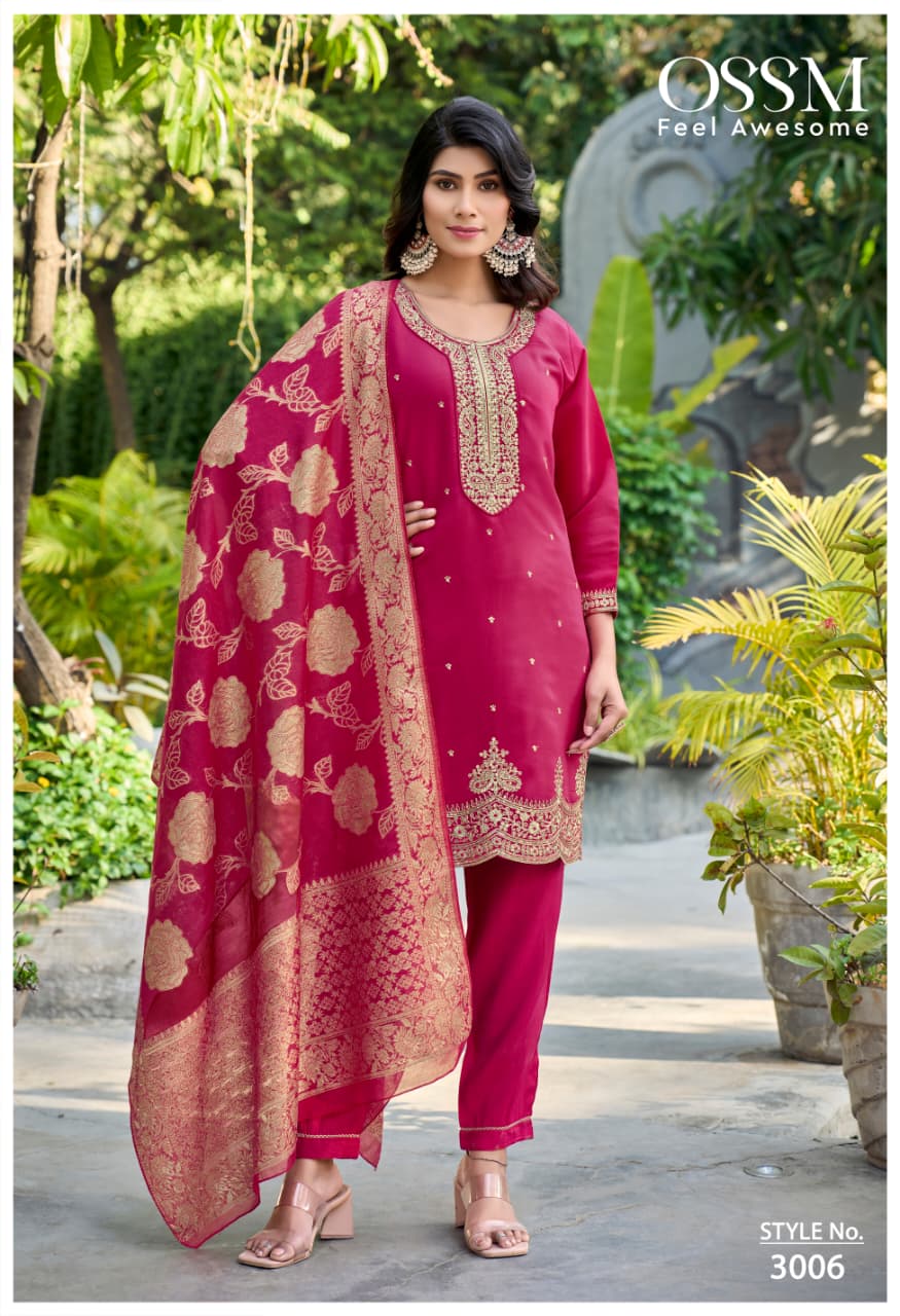 Ossm Mannat Vol 3 Readymade Dress Catalog collection 4