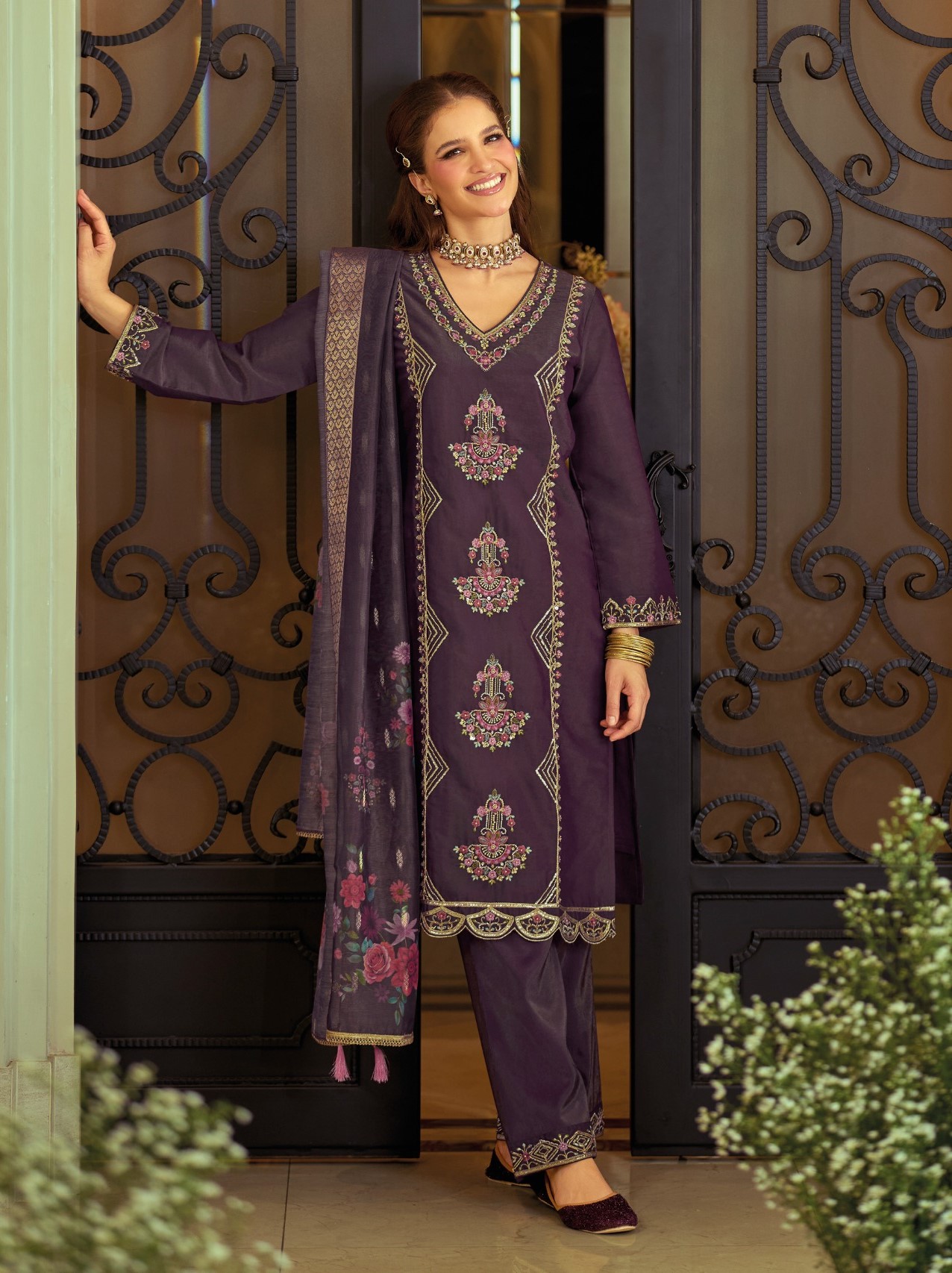 Lily Lali Gulabo Embroidery Salwar Kameez Catalog collection 12