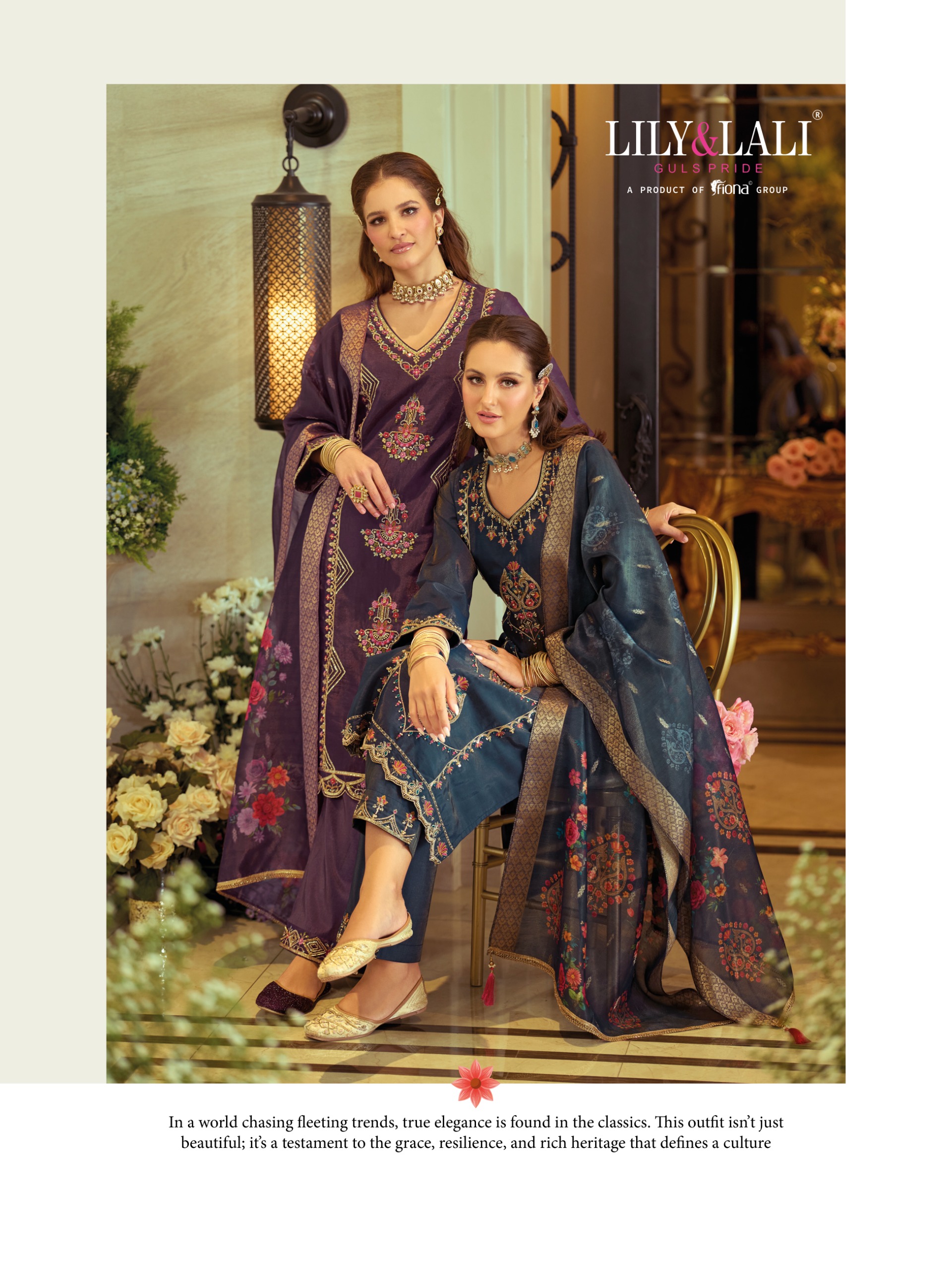 Lily Lali Gulabo Embroidery Salwar Kameez Catalog collection 6