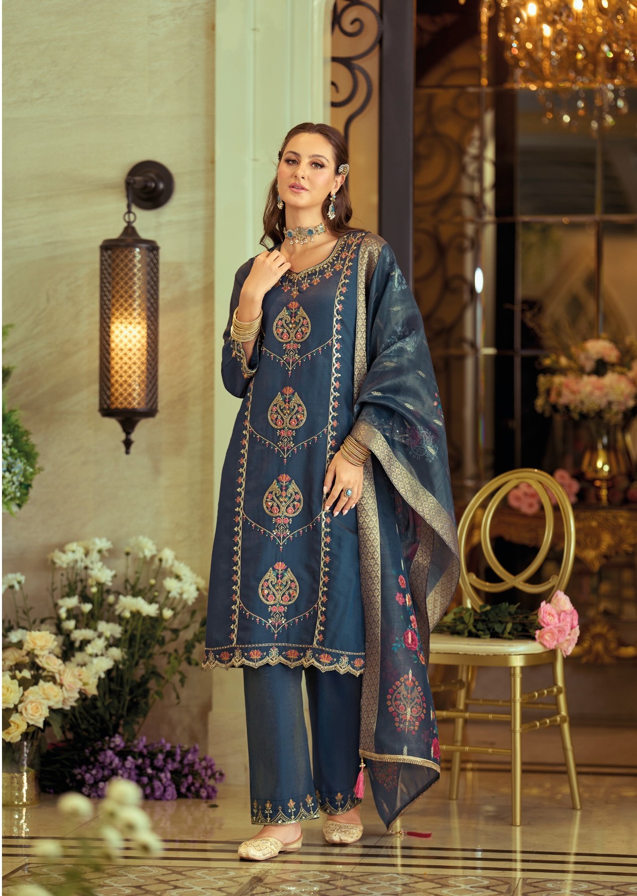 Lily Lali Gulabo Embroidery Salwar Kameez Catalog collection 7