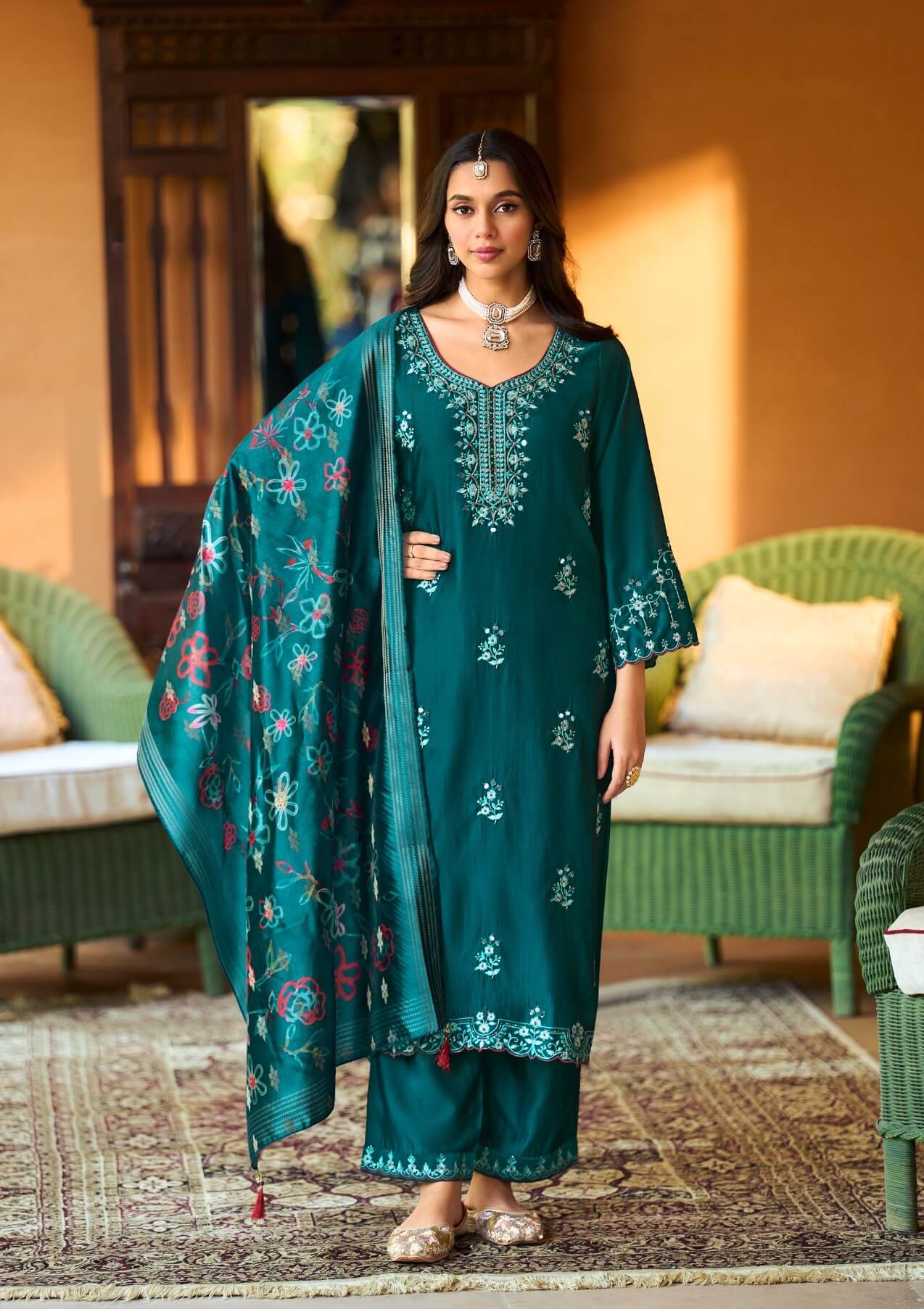 Lily Lali Pahal Embroidery Salwar Kameez Catalog collection 3