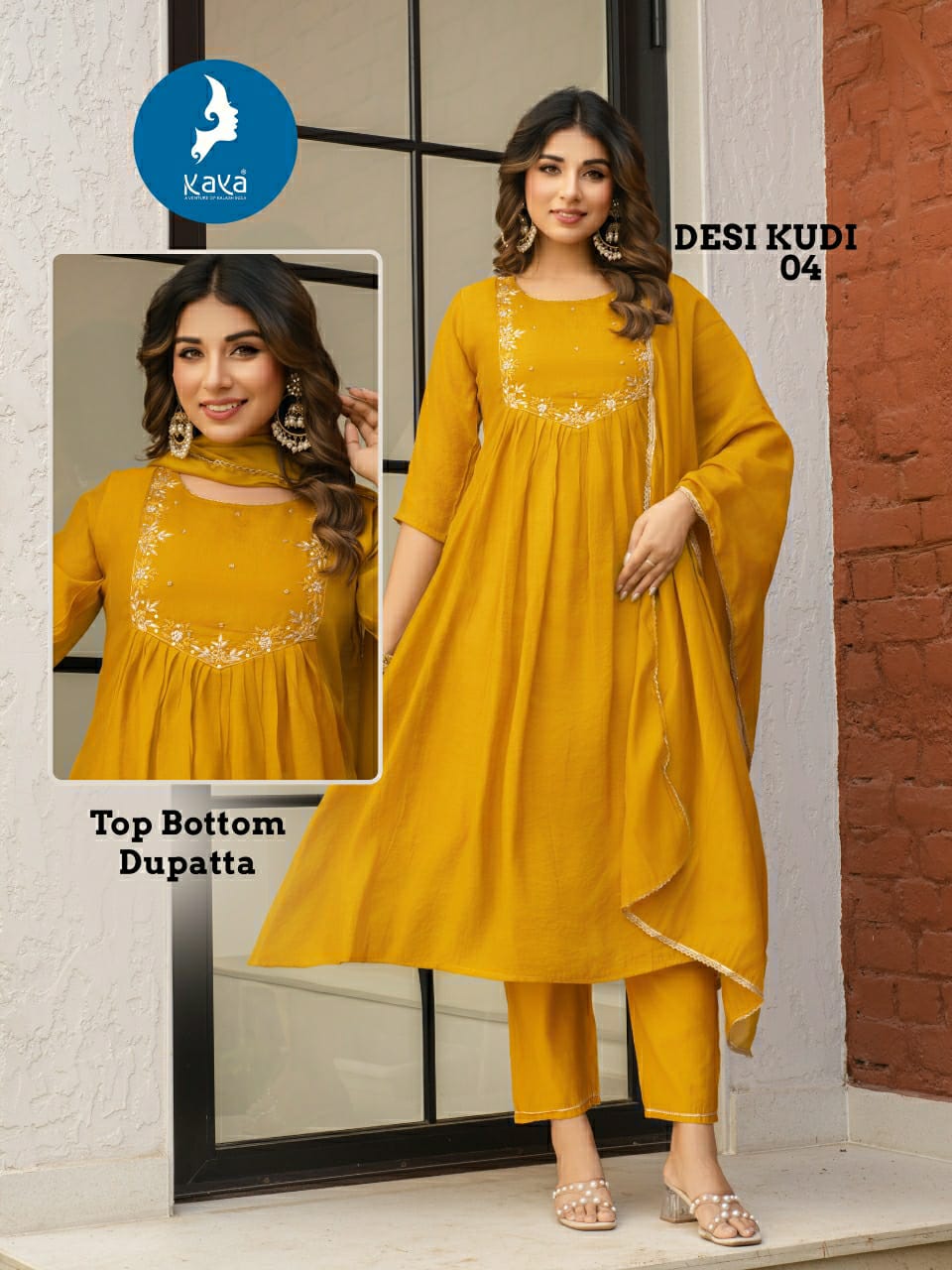 Kaya Kurti Desi Kudi Anarkali Suits Catalog collection 8