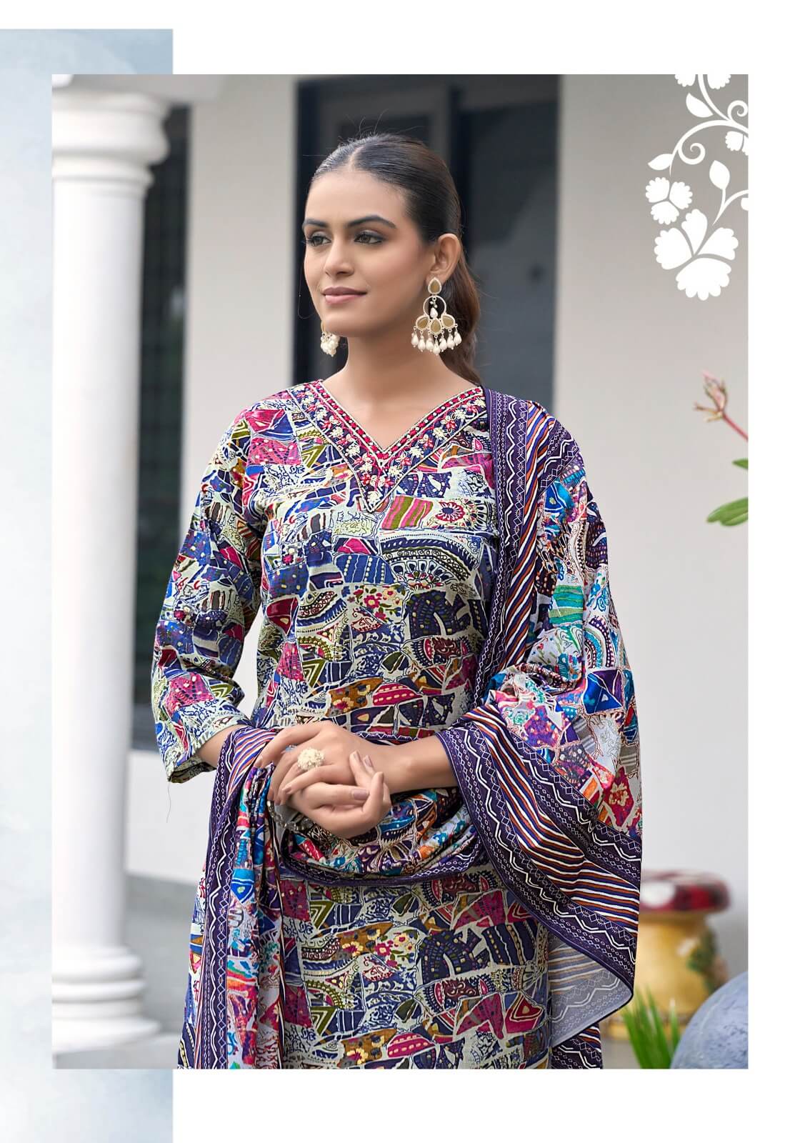 Vaniska Sunrise Vol 3 Printed Salwar Kameez Catalog collection 3