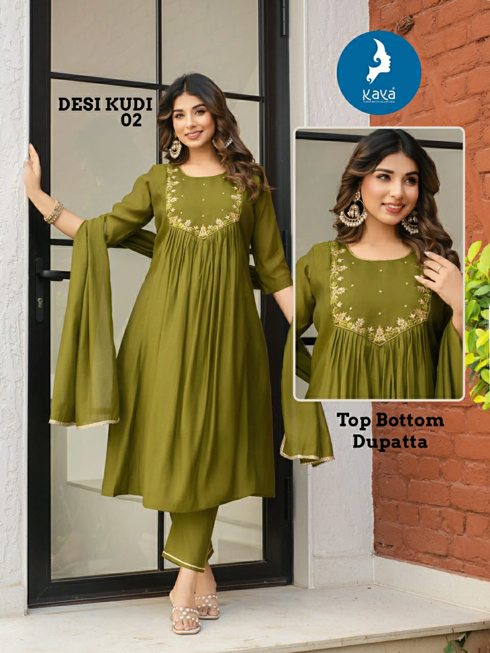 Kaya Kurti Desi Kudi Anarkali Suits Catalog collection 6