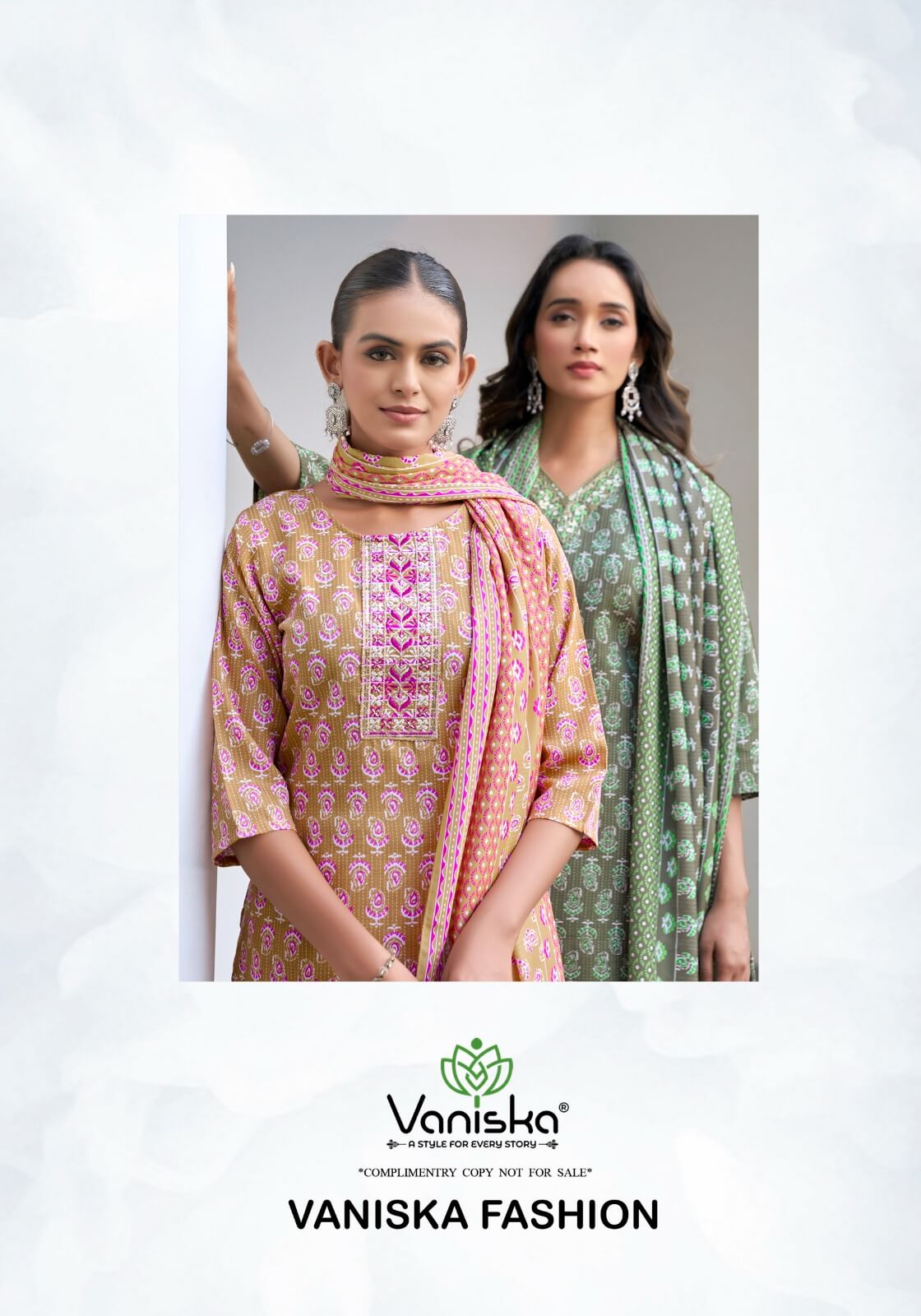 Vaniska Sunrise Vol 3 Printed Salwar Kameez Catalog collection 15