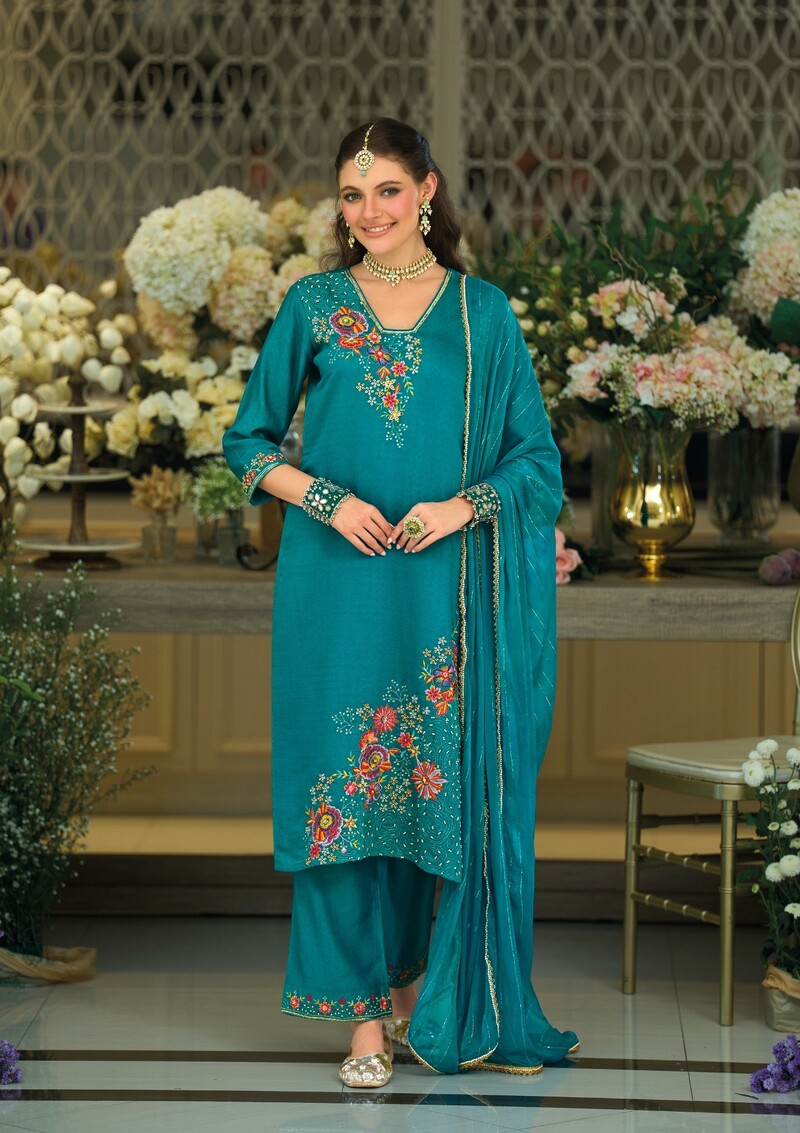 Lily Lali Dedaar Embroidery Salwar Kameez Catalog collection 9