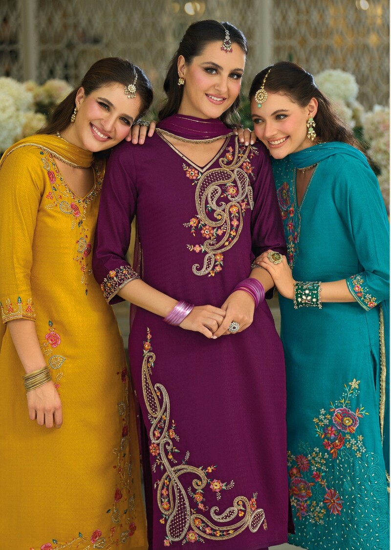 Lily Lali Dedaar Embroidery Salwar Kameez Catalog collection 10