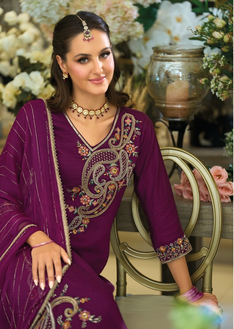 Lily Lali Dedaar Embroidery Salwar Kameez Catalog collection 11