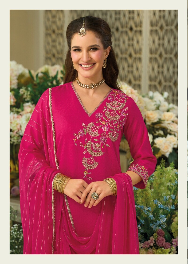 Lily Lali Dedaar Embroidery Salwar Kameez Catalog collection 6