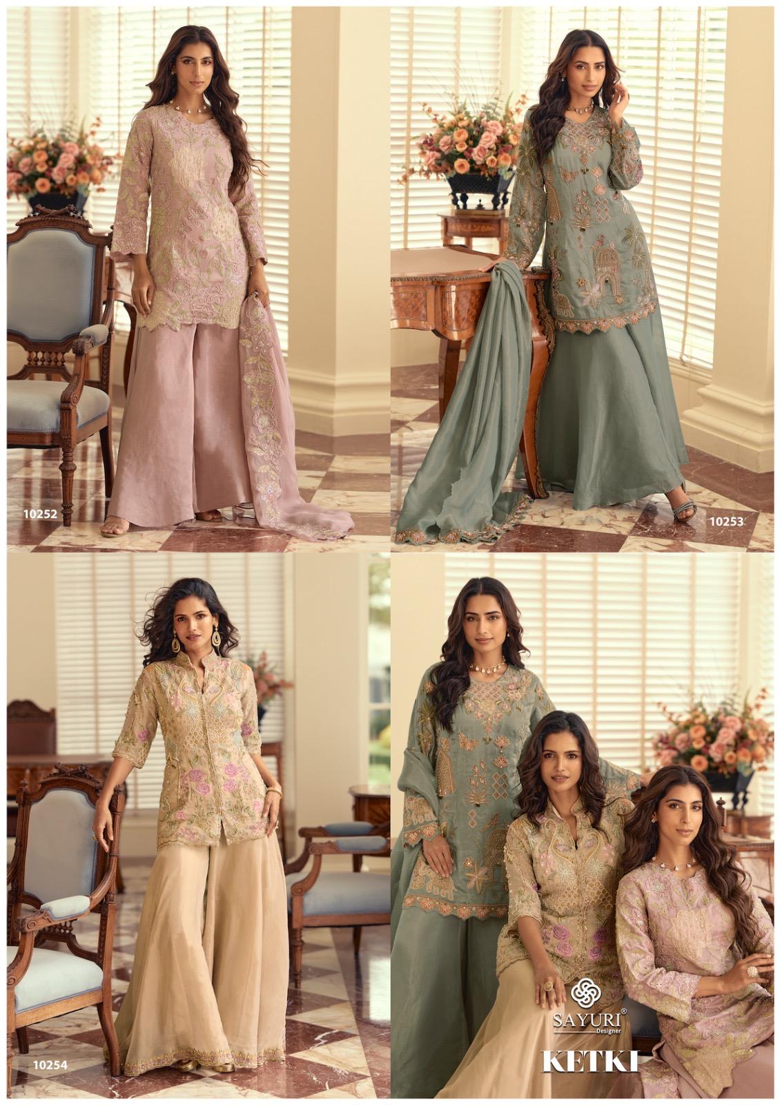 Sayuri Designer Ketki Wedding Party Salwar Suits Catalog collection 13