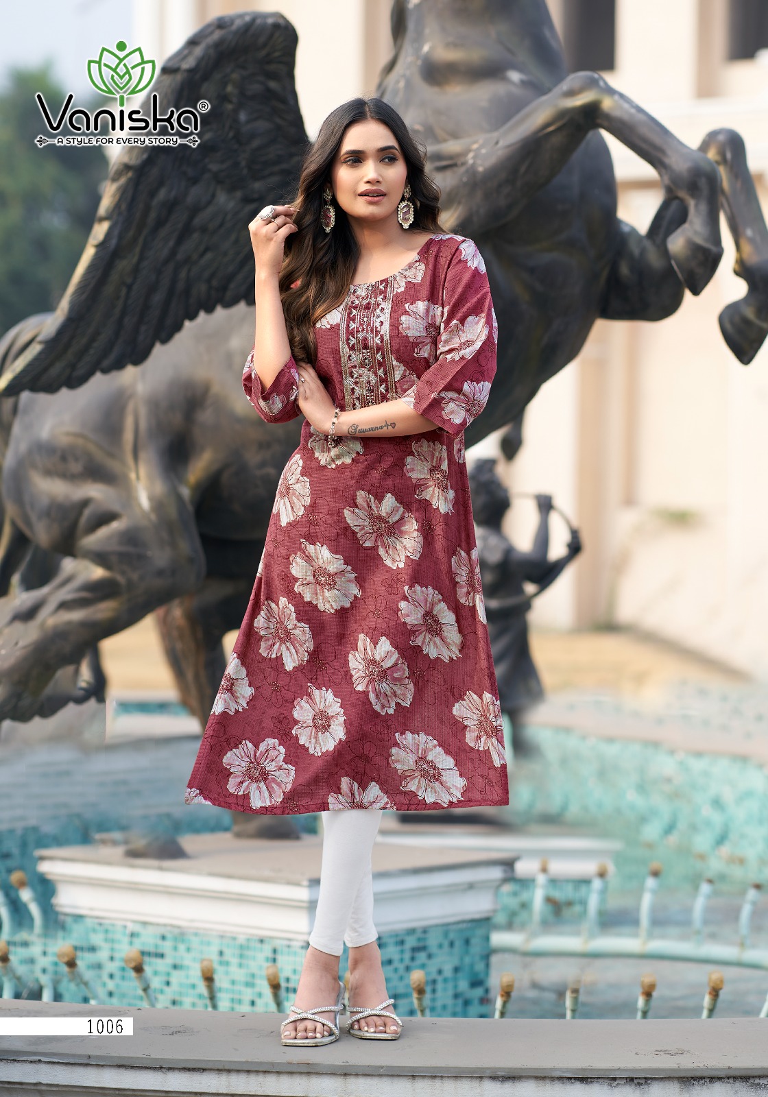Vaniska Trendy Barlin One Piece Dress Catalog collection 2