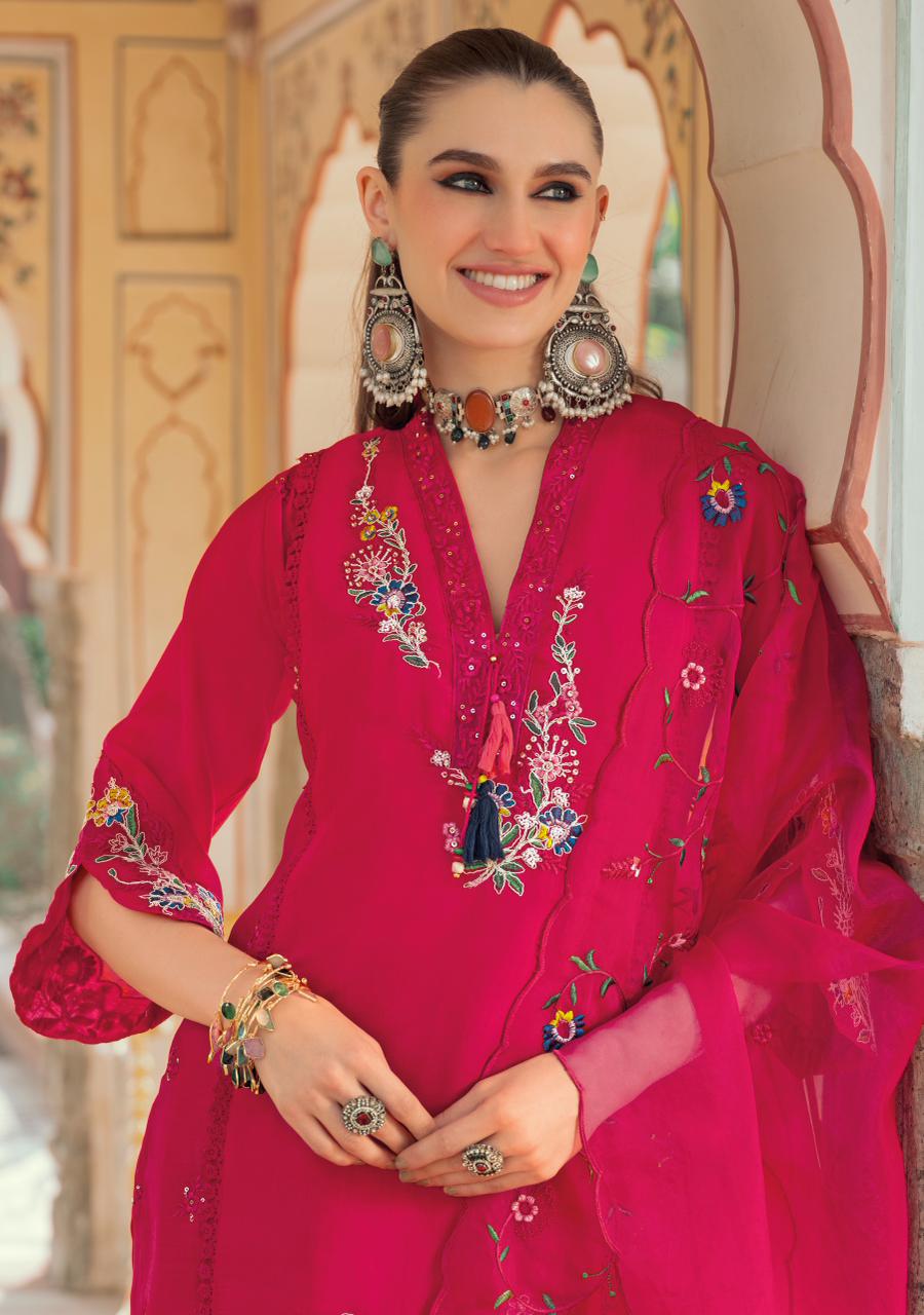 Lady Leela Leyla Embroidery Salwar Kameez Catalog collection 1