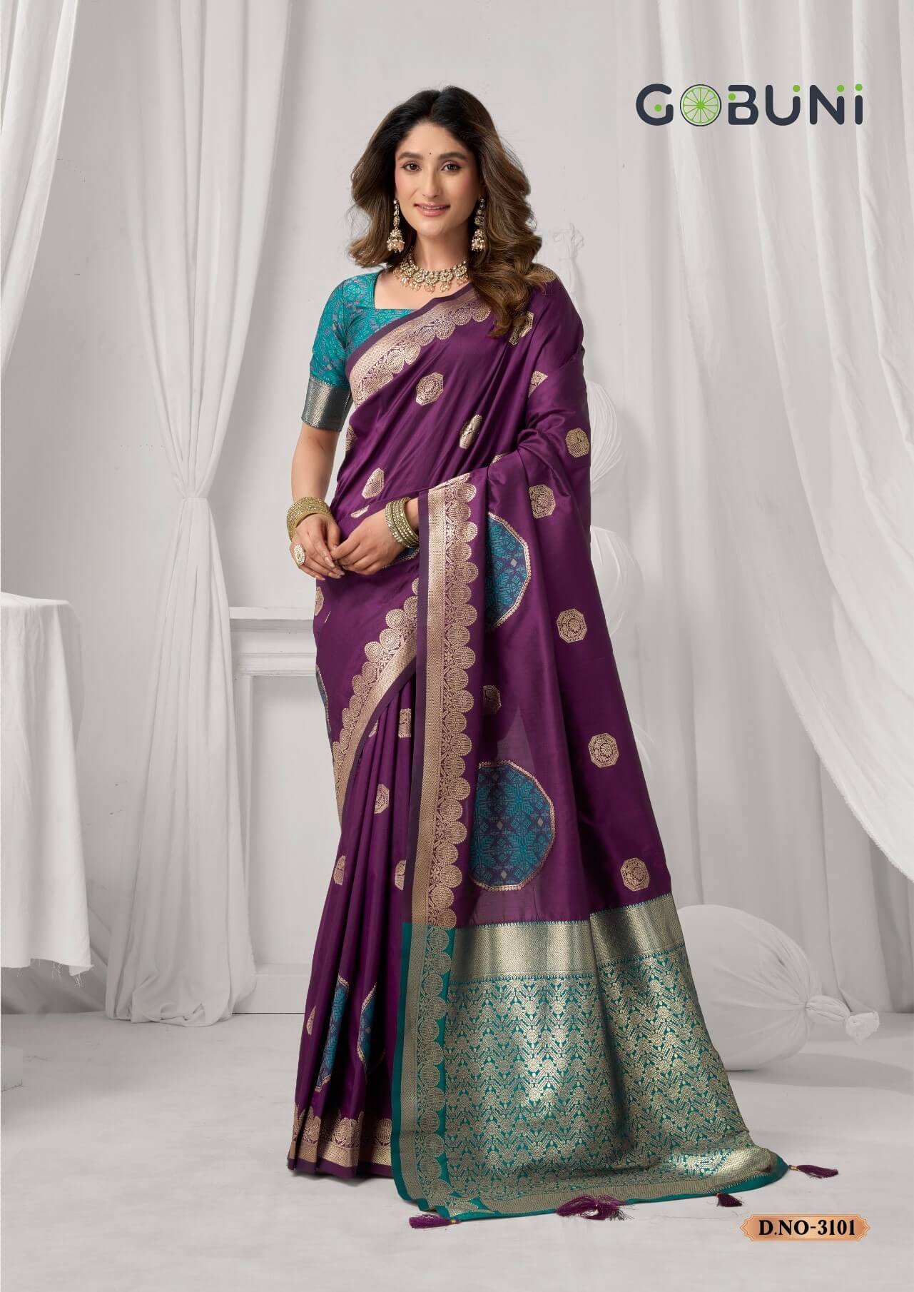 Gobuni Shraddha Sarees catalog collection 7