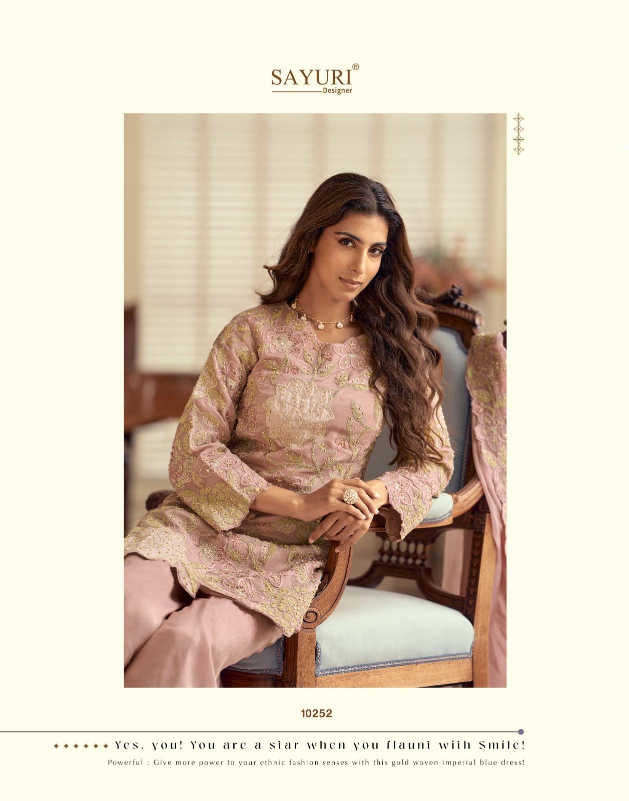Sayuri Designer Ketki Wedding Party Salwar Suits Catalog collection 11