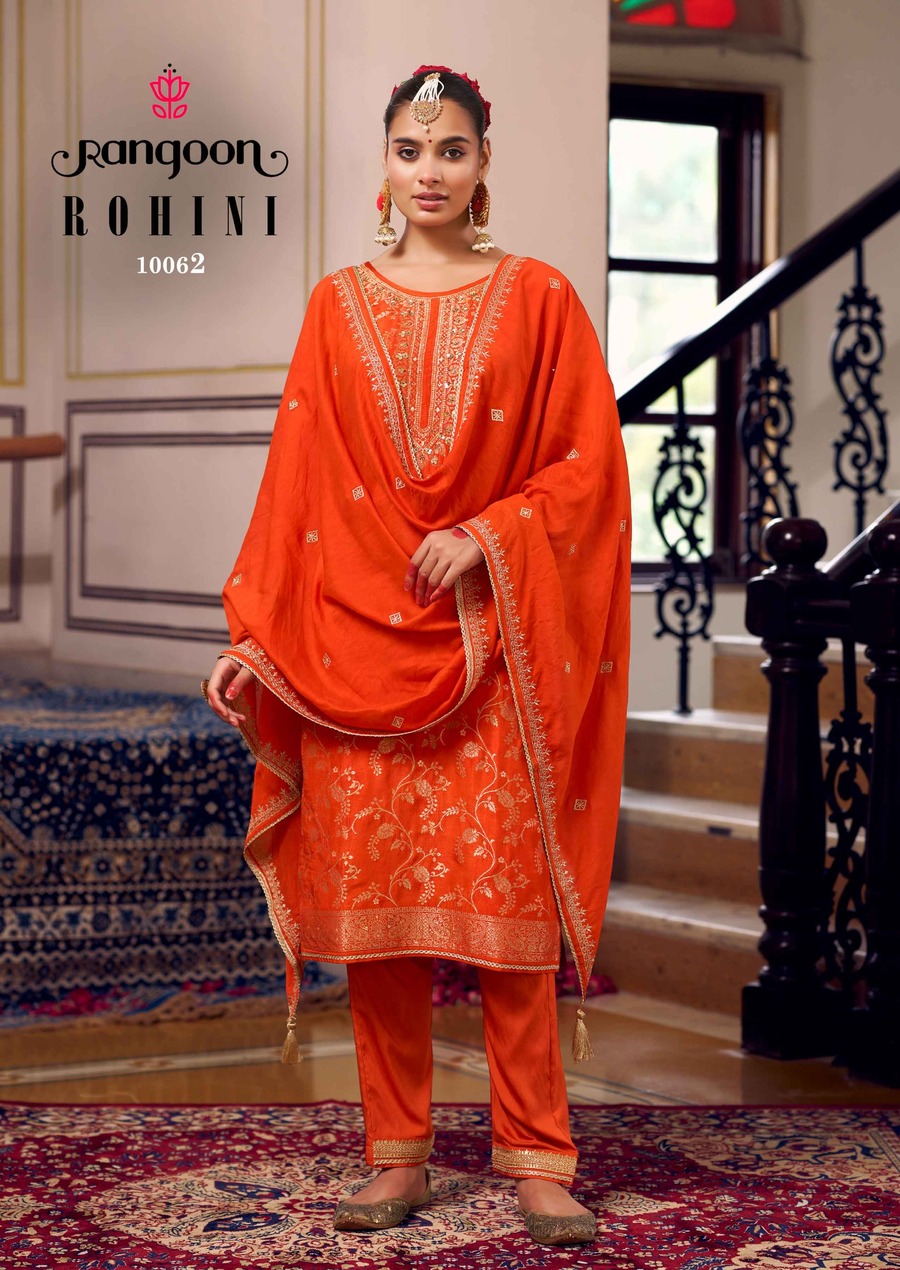 Rangoon Rohini Designer Wedding Party Suits Catalog collection 5