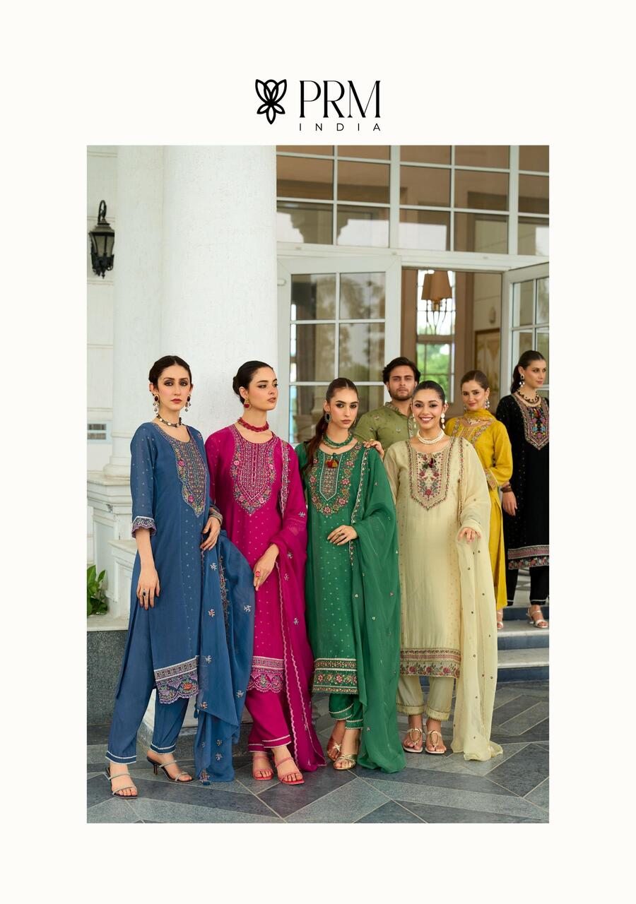 Prm Trendz Sawariya Embroidery Salwar Kameez Catalog collection 13