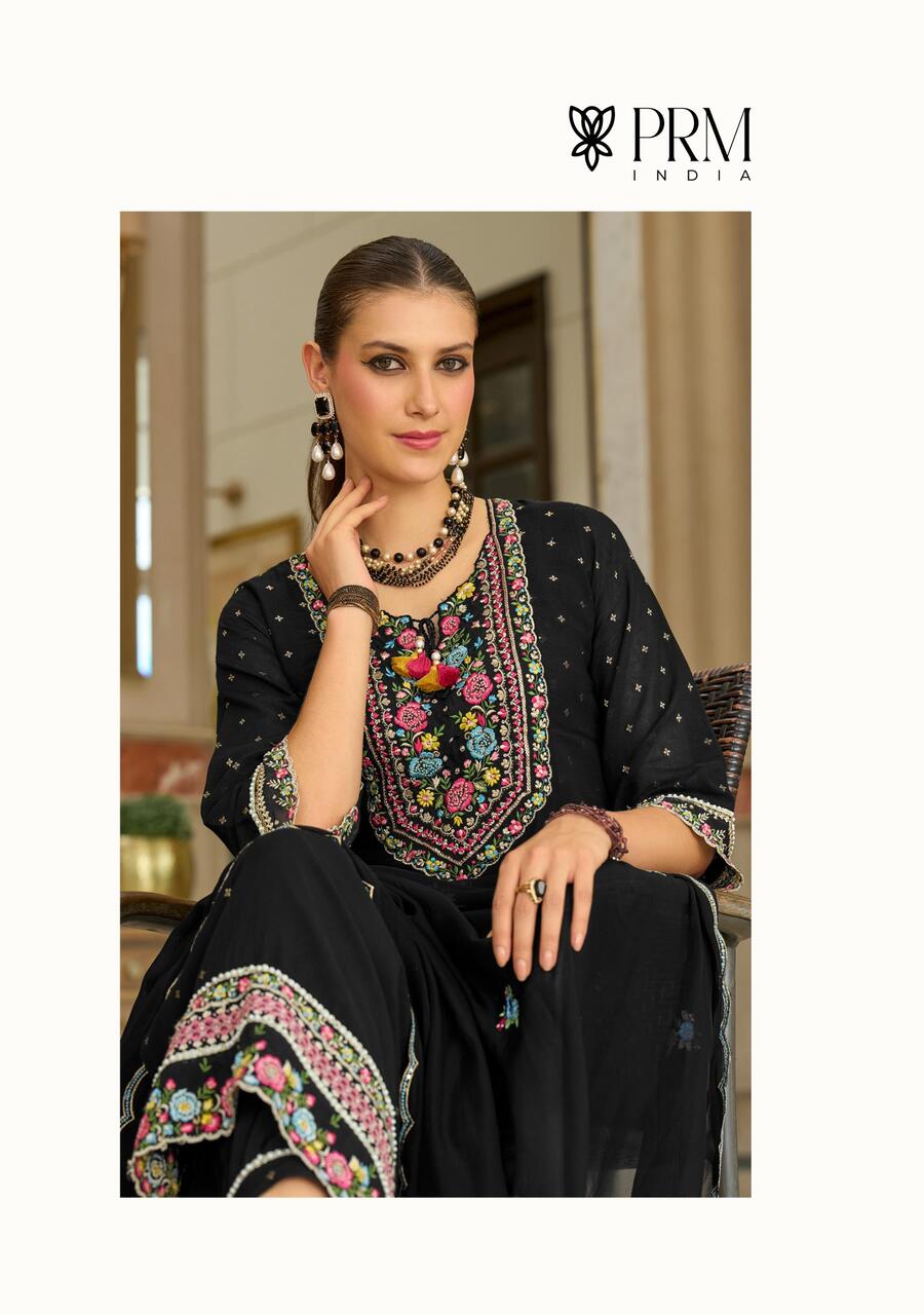 Prm Trendz Sawariya Embroidery Salwar Kameez Catalog collection 8
