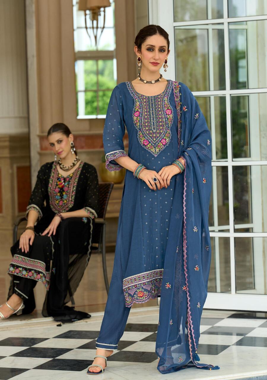 Prm Trendz Sawariya Embroidery Salwar Kameez Catalog collection 7