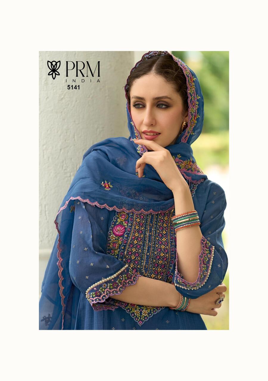 Prm Trendz Sawariya Embroidery Salwar Kameez Catalog collection 6