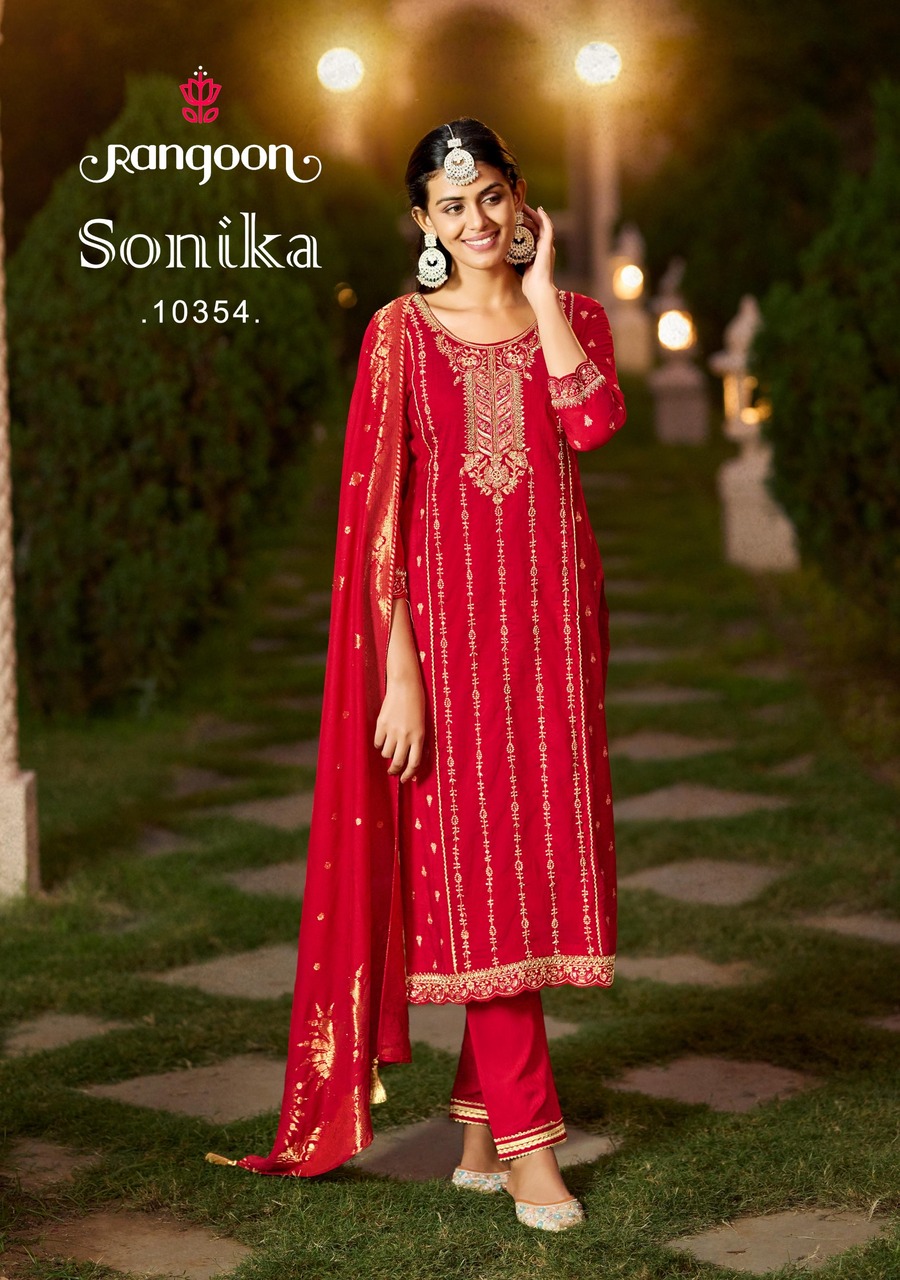 Rangoon Sonika Readymade Dress Catalog collection 2