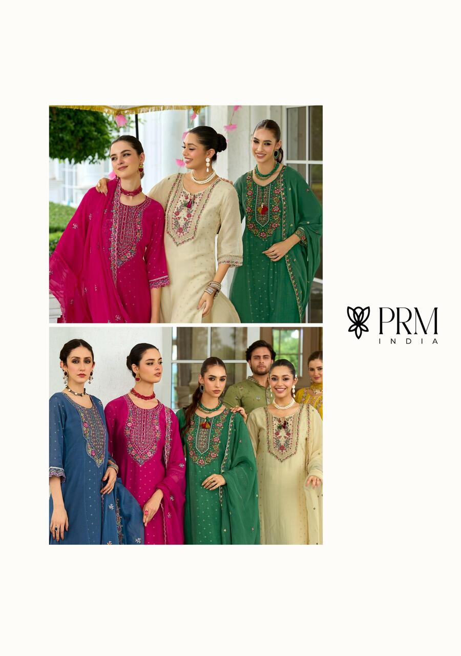 Prm Trendz Sawariya Embroidery Salwar Kameez Catalog collection 2