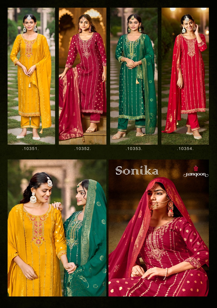 Rangoon Sonika Readymade Dress Catalog collection 4