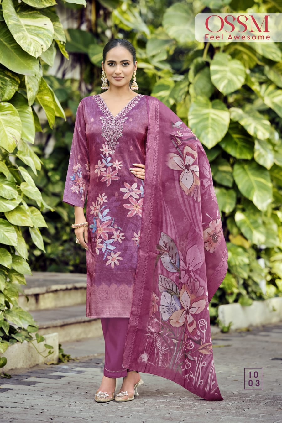 Ossm Gulabo Printed Salwar Kameez Catalog collection 6