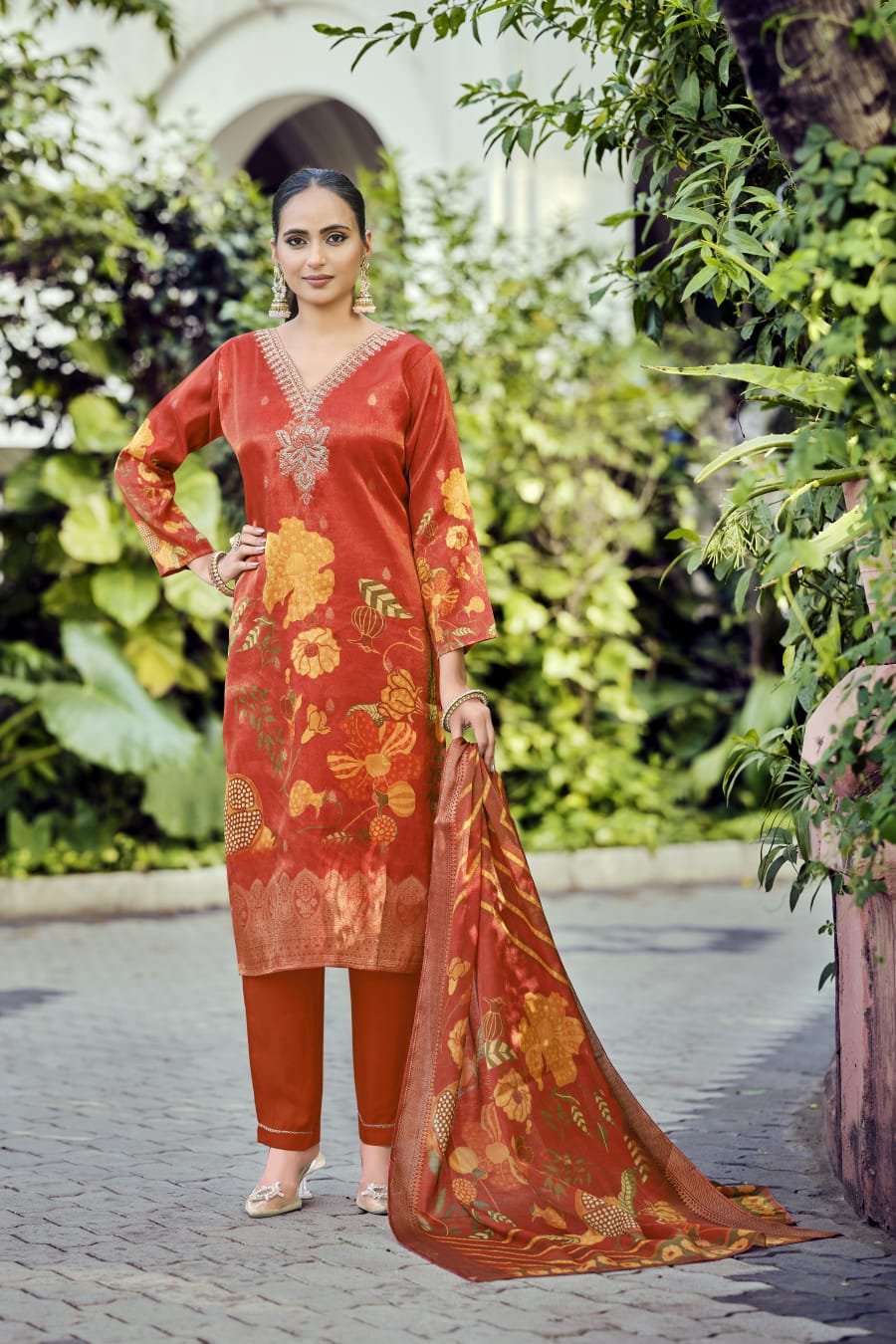 Ossm Gulabo Printed Salwar Kameez Catalog collection 7