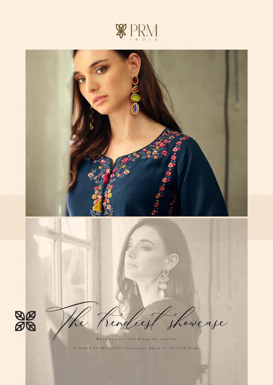 Prm Trendz Poorva Embroidery Salwar Kameez Catalog collection 7