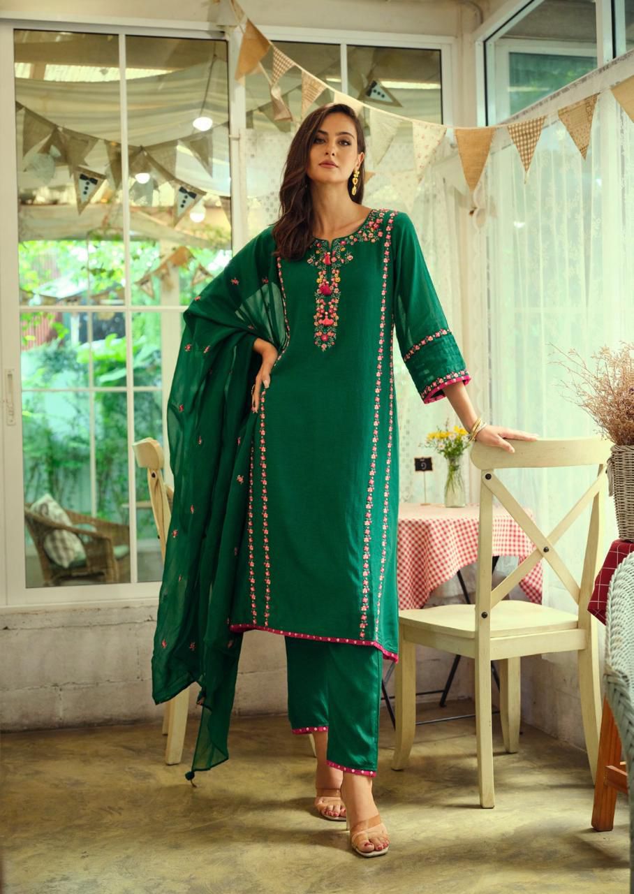 Prm Trendz Poorva Embroidery Salwar Kameez Catalog collection 4