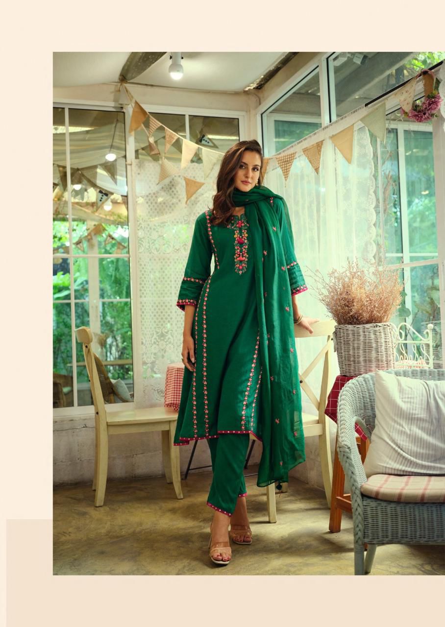 Prm Trendz Poorva Embroidery Salwar Kameez Catalog collection 18