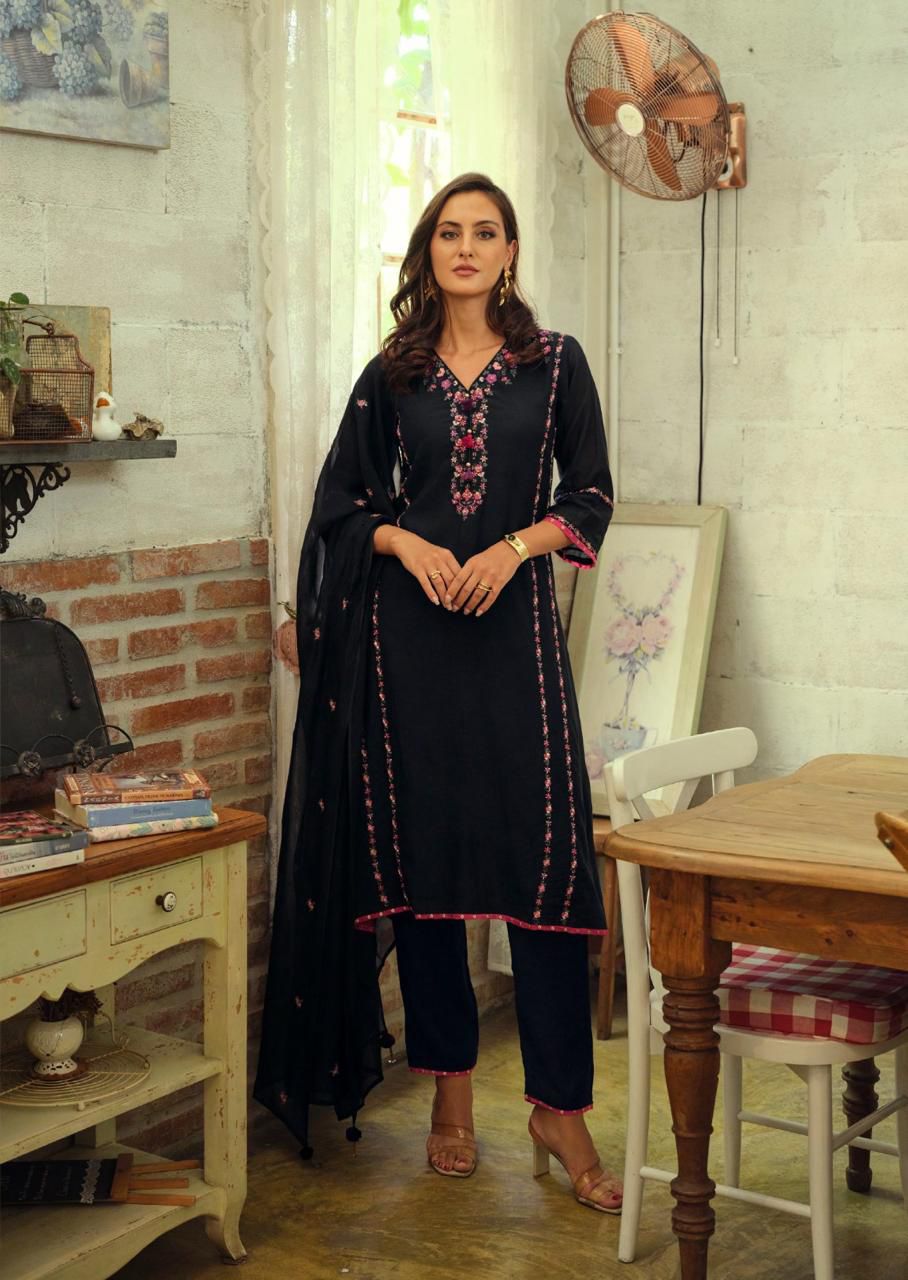 Prm Trendz Poorva Embroidery Salwar Kameez Catalog collection 12