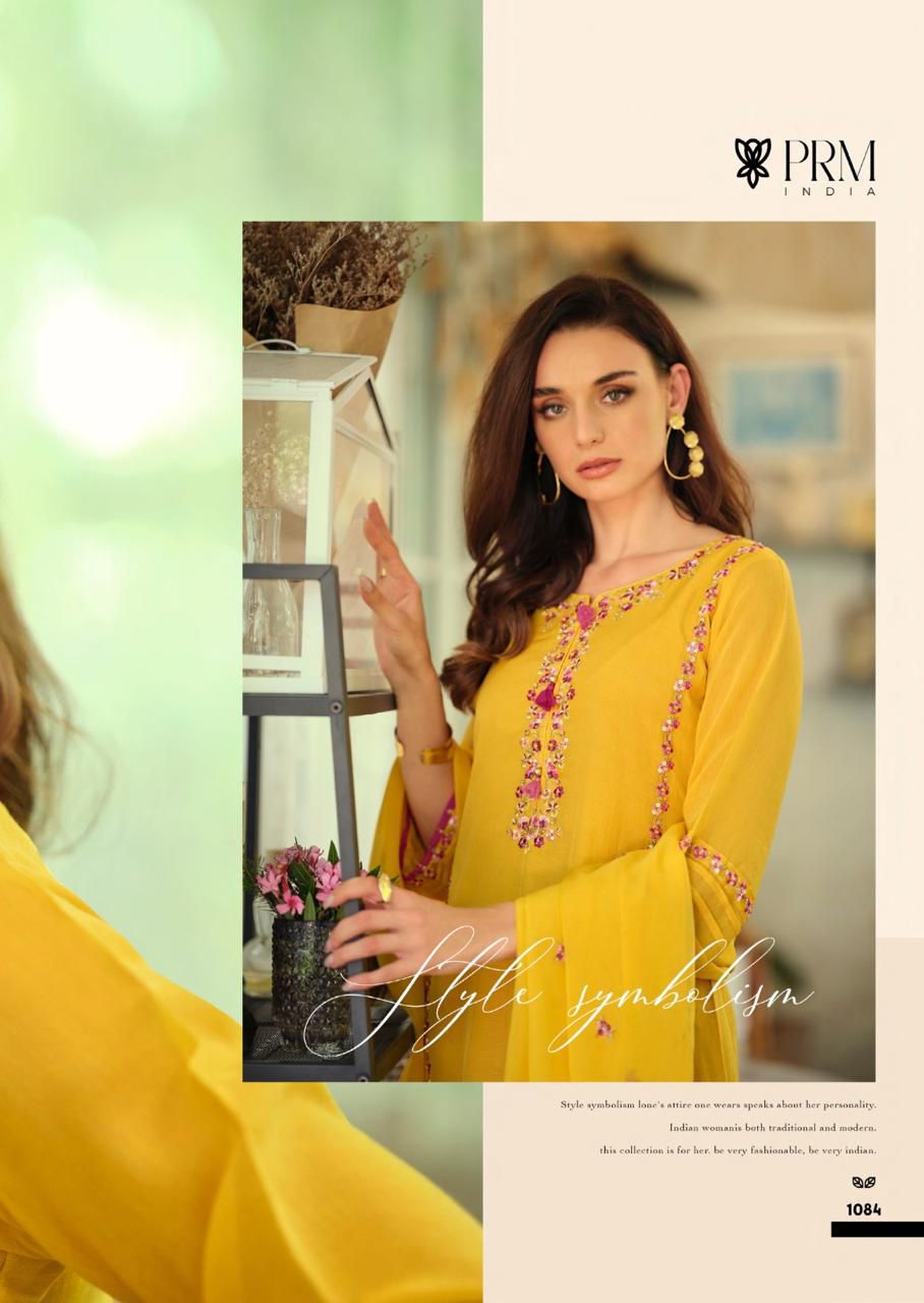 Prm Trendz Poorva Embroidery Salwar Kameez Catalog collection 13