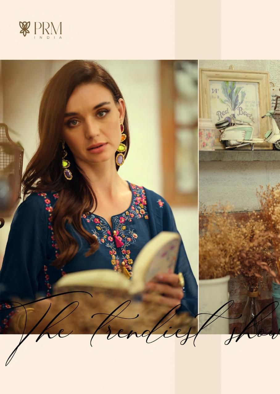 Prm Trendz Poorva Embroidery Salwar Kameez Catalog collection 5