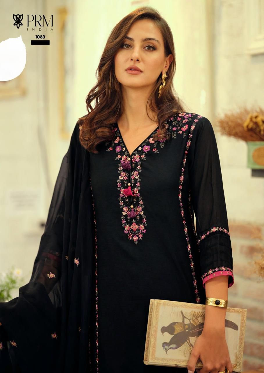 Prm Trendz Poorva Embroidery Salwar Kameez Catalog collection 15