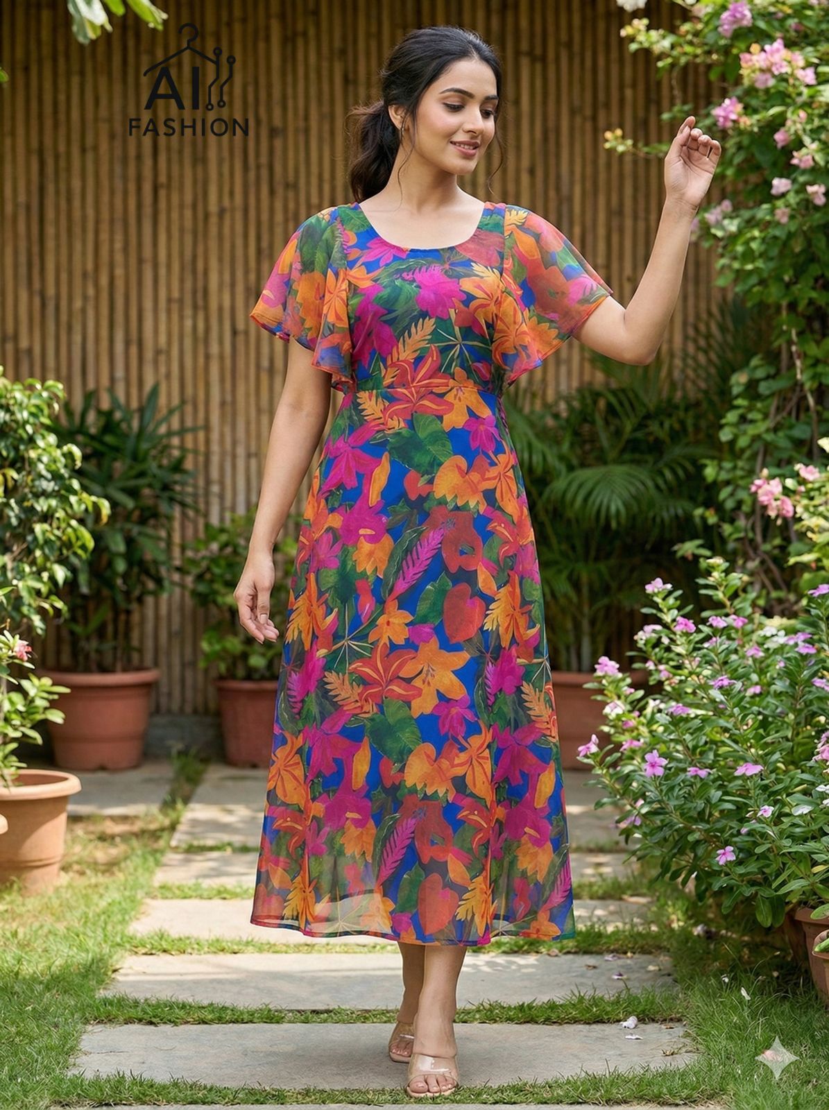 AI Fashion Tropical One Piece Dress Catalog collection 8